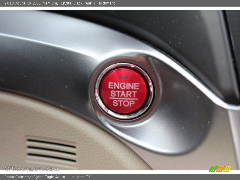 Crystal Black Pearl / Parchment 2013 Acura ILX 2.0L Premium