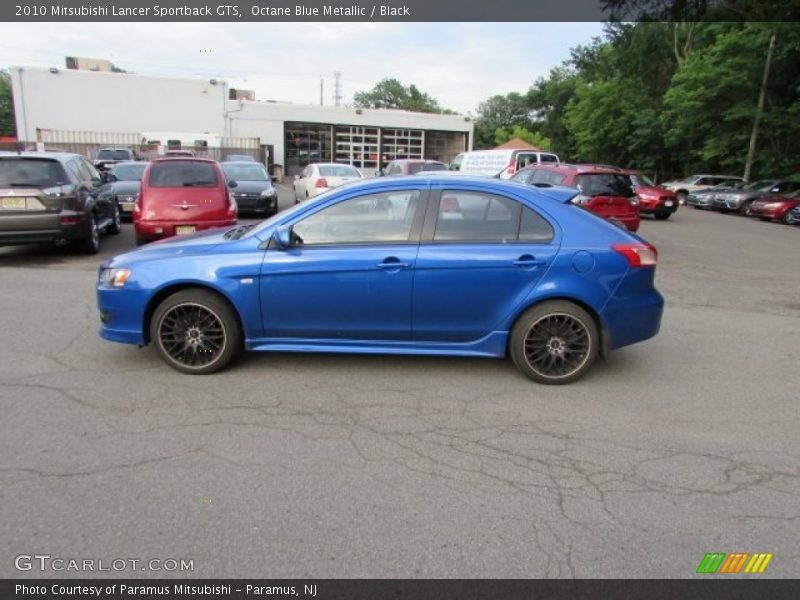  2010 Lancer Sportback GTS Octane Blue Metallic