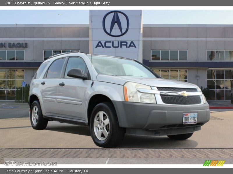 Galaxy Silver Metallic / Light Gray 2005 Chevrolet Equinox LS