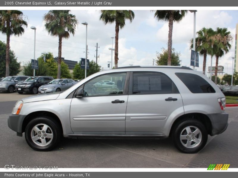 Galaxy Silver Metallic / Light Gray 2005 Chevrolet Equinox LS