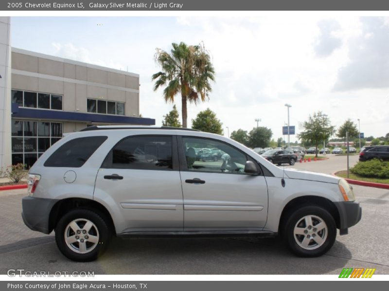 Galaxy Silver Metallic / Light Gray 2005 Chevrolet Equinox LS