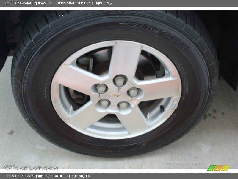 Galaxy Silver Metallic / Light Gray 2005 Chevrolet Equinox LS