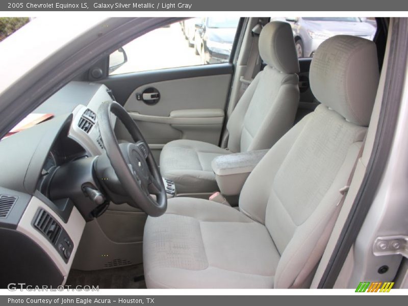Galaxy Silver Metallic / Light Gray 2005 Chevrolet Equinox LS