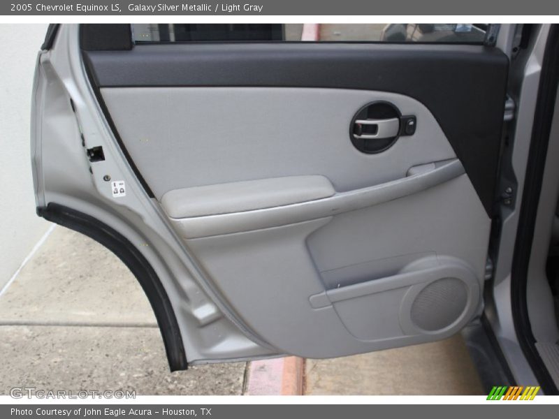 Galaxy Silver Metallic / Light Gray 2005 Chevrolet Equinox LS
