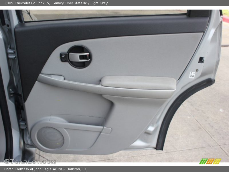 Galaxy Silver Metallic / Light Gray 2005 Chevrolet Equinox LS