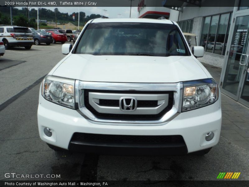 Taffeta White / Gray 2009 Honda Pilot EX-L 4WD