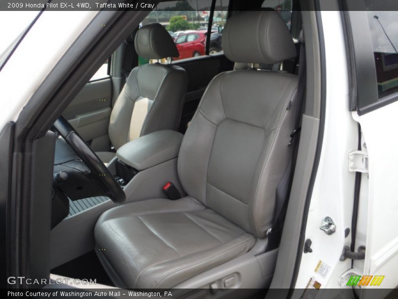 Taffeta White / Gray 2009 Honda Pilot EX-L 4WD