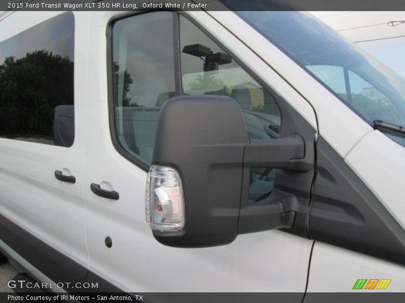 Oxford White / Pewter 2015 Ford Transit Wagon XLT 350 HR Long