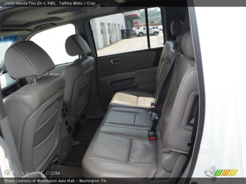 Taffeta White / Gray 2009 Honda Pilot EX-L 4WD