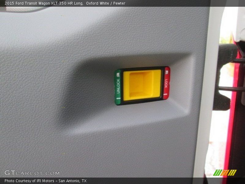 Oxford White / Pewter 2015 Ford Transit Wagon XLT 350 HR Long
