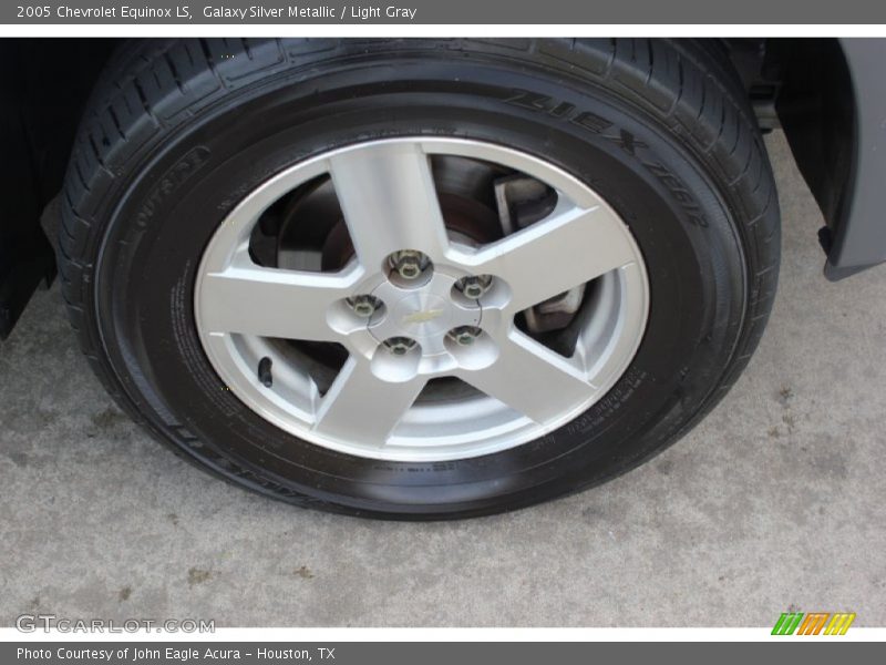 Galaxy Silver Metallic / Light Gray 2005 Chevrolet Equinox LS