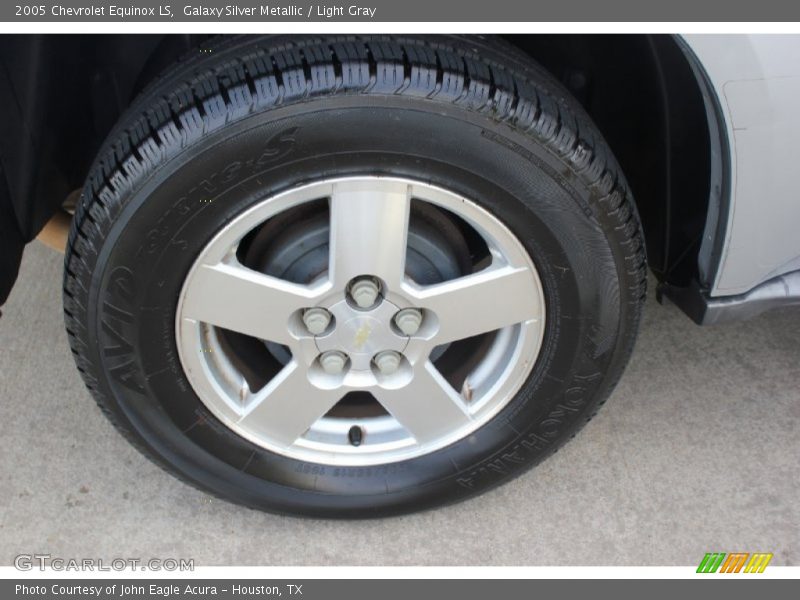 Galaxy Silver Metallic / Light Gray 2005 Chevrolet Equinox LS