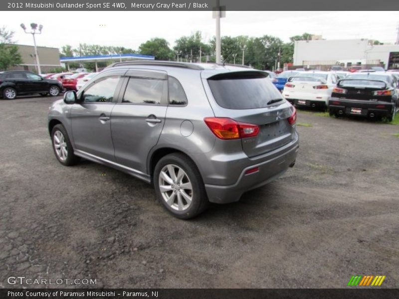 Mercury Gray Pearl / Black 2012 Mitsubishi Outlander Sport SE 4WD