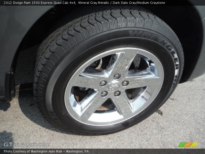 Mineral Gray Metallic / Dark Slate Gray/Medium Graystone 2012 Dodge Ram 1500 Express Quad Cab 4x4