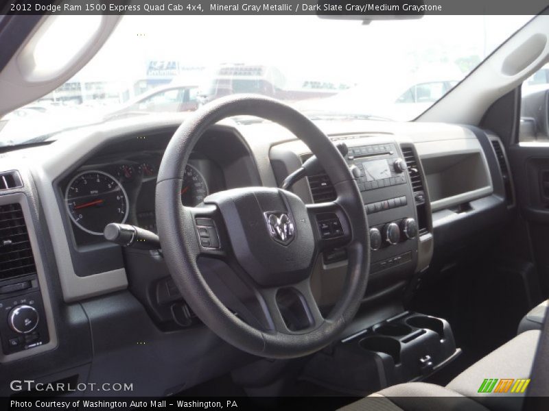 Mineral Gray Metallic / Dark Slate Gray/Medium Graystone 2012 Dodge Ram 1500 Express Quad Cab 4x4