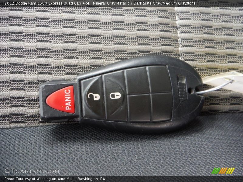 Mineral Gray Metallic / Dark Slate Gray/Medium Graystone 2012 Dodge Ram 1500 Express Quad Cab 4x4