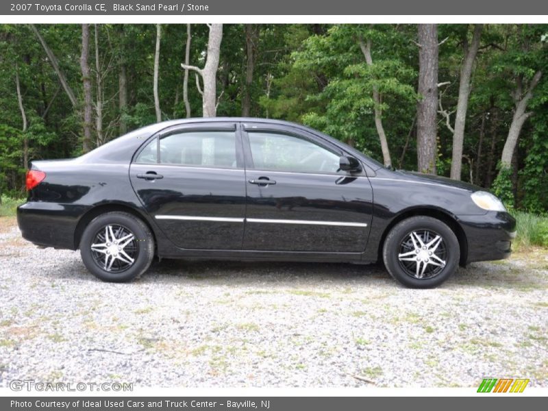 Black Sand Pearl / Stone 2007 Toyota Corolla CE