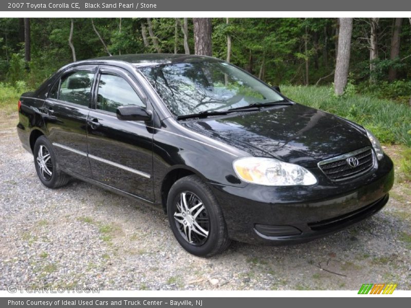 Black Sand Pearl / Stone 2007 Toyota Corolla CE