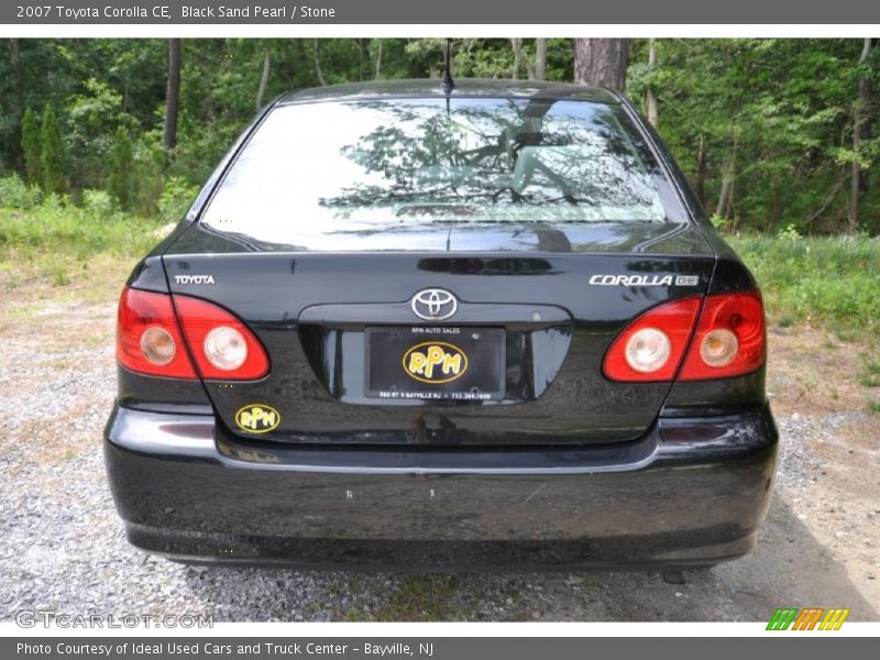 Black Sand Pearl / Stone 2007 Toyota Corolla CE