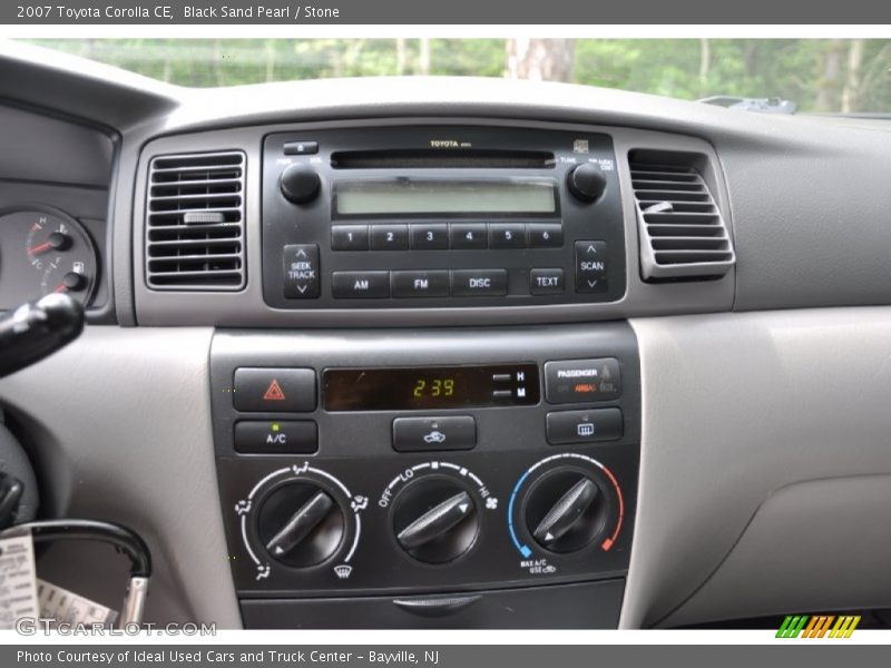 Black Sand Pearl / Stone 2007 Toyota Corolla CE