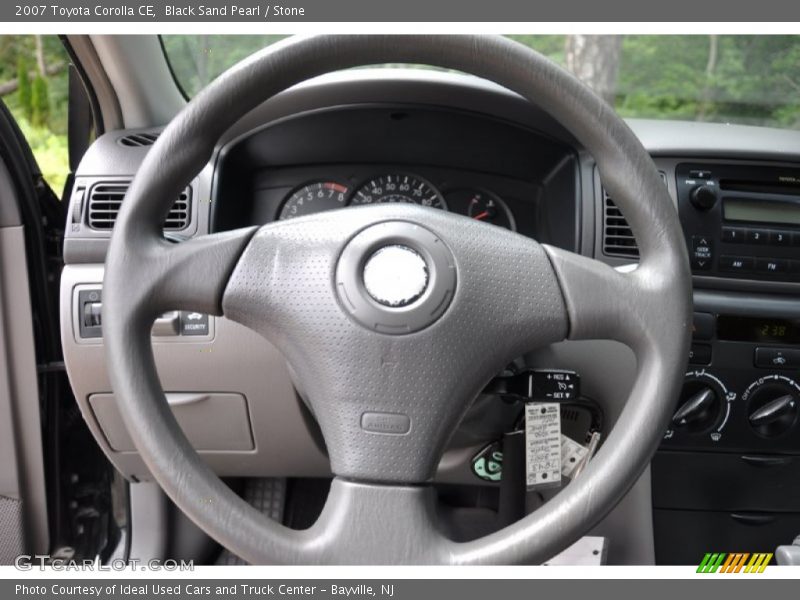 Black Sand Pearl / Stone 2007 Toyota Corolla CE