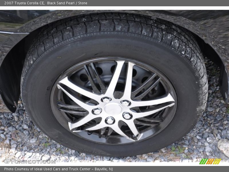 Black Sand Pearl / Stone 2007 Toyota Corolla CE
