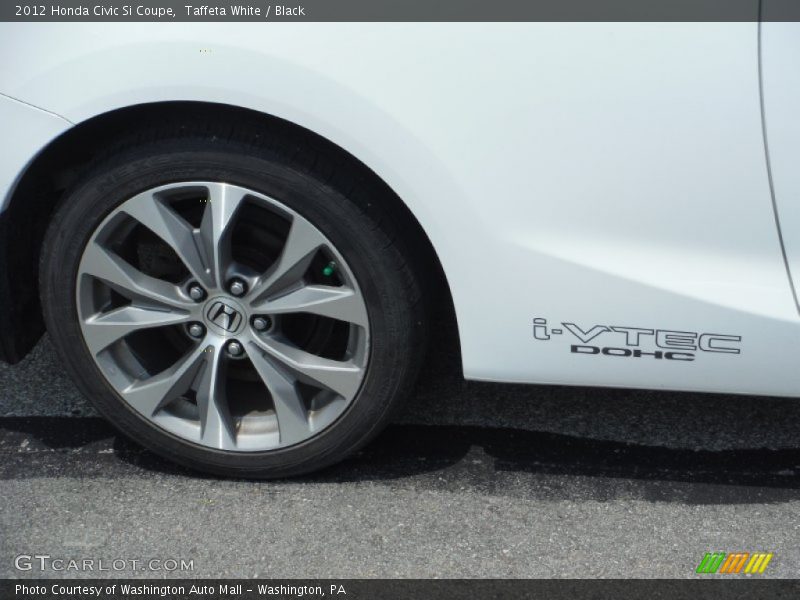 Taffeta White / Black 2012 Honda Civic Si Coupe