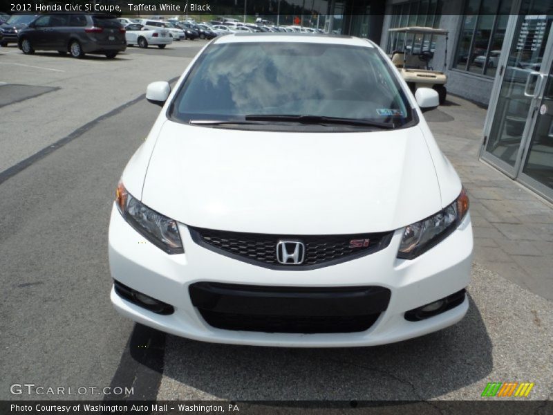 Taffeta White / Black 2012 Honda Civic Si Coupe