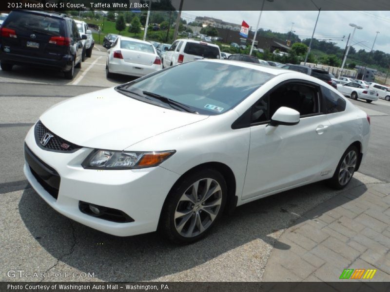 Taffeta White / Black 2012 Honda Civic Si Coupe