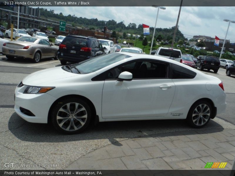 Taffeta White / Black 2012 Honda Civic Si Coupe