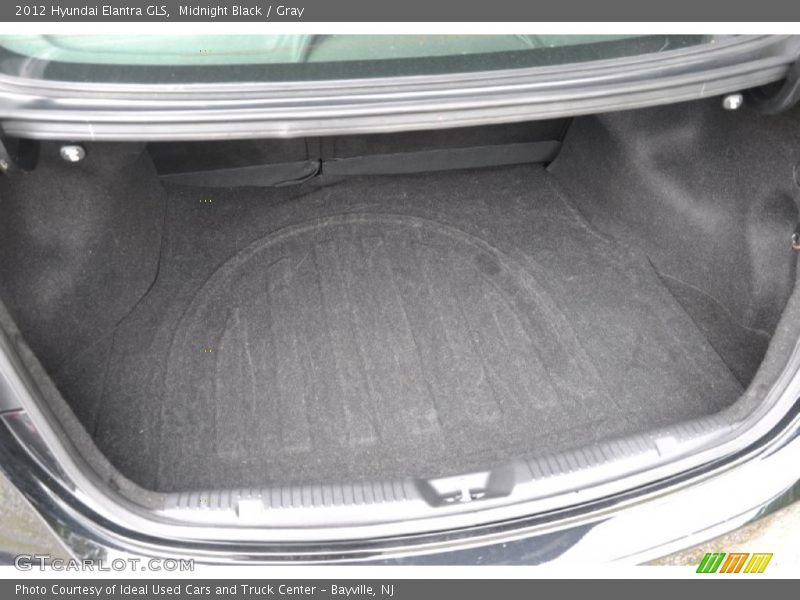 Midnight Black / Gray 2012 Hyundai Elantra GLS
