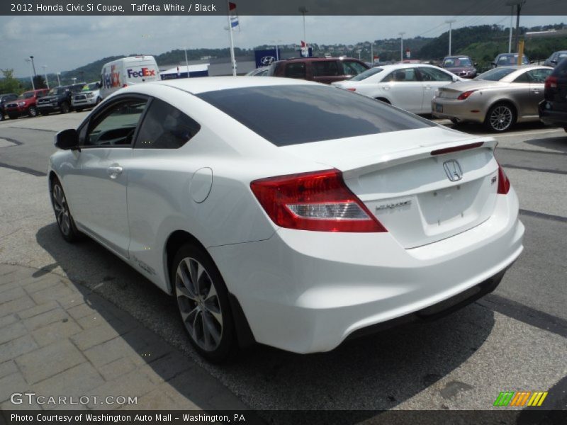 Taffeta White / Black 2012 Honda Civic Si Coupe