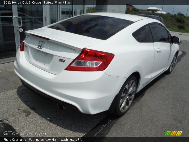 Taffeta White / Black 2012 Honda Civic Si Coupe