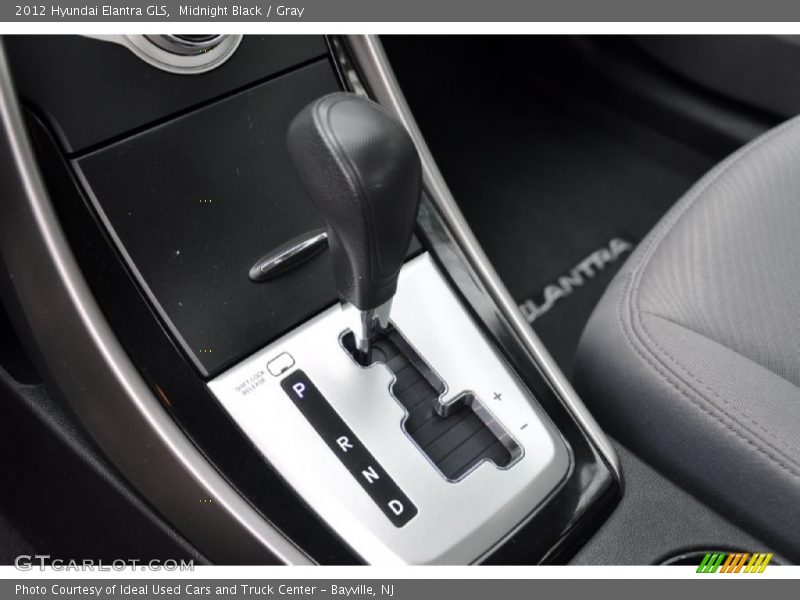Midnight Black / Gray 2012 Hyundai Elantra GLS