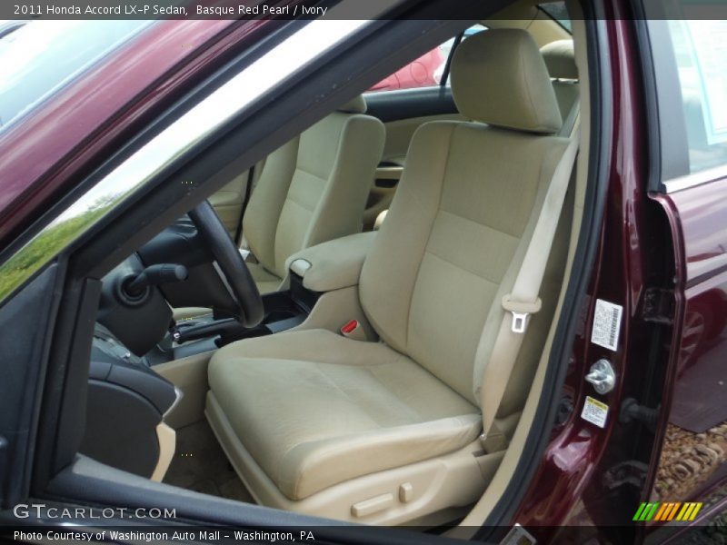 Basque Red Pearl / Ivory 2011 Honda Accord LX-P Sedan