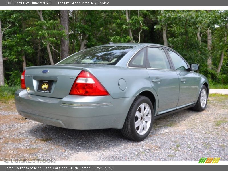 Titanium Green Metallic / Pebble 2007 Ford Five Hundred SEL