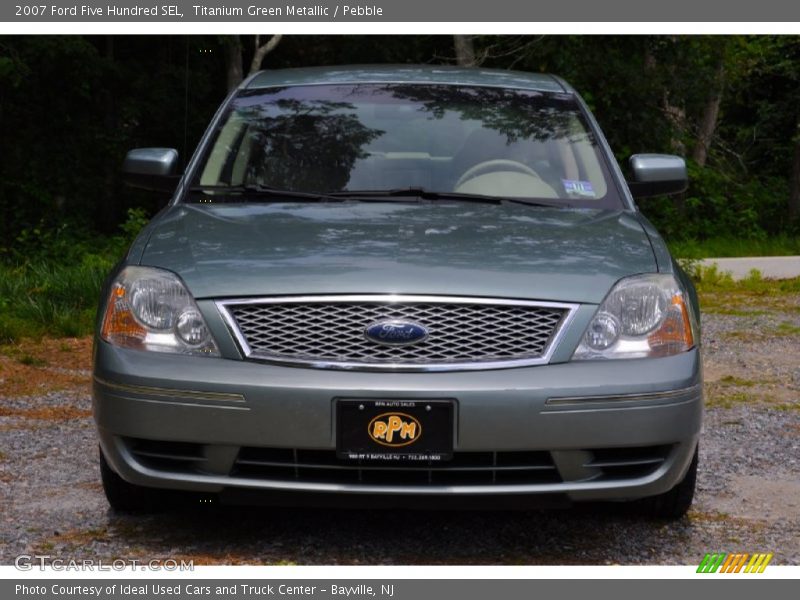 Titanium Green Metallic / Pebble 2007 Ford Five Hundred SEL