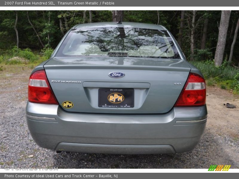 Titanium Green Metallic / Pebble 2007 Ford Five Hundred SEL