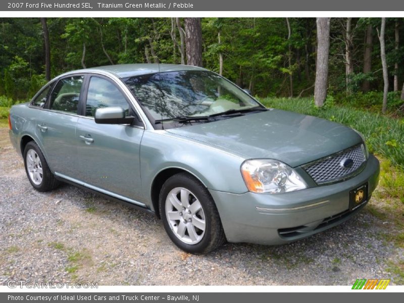 Titanium Green Metallic / Pebble 2007 Ford Five Hundred SEL