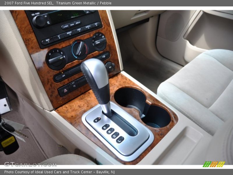 Titanium Green Metallic / Pebble 2007 Ford Five Hundred SEL