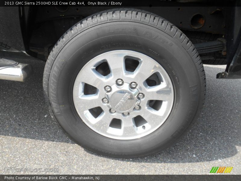 Onyx Black / Ebony 2013 GMC Sierra 2500HD SLE Crew Cab 4x4