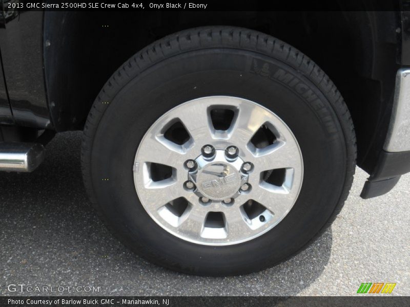 Onyx Black / Ebony 2013 GMC Sierra 2500HD SLE Crew Cab 4x4