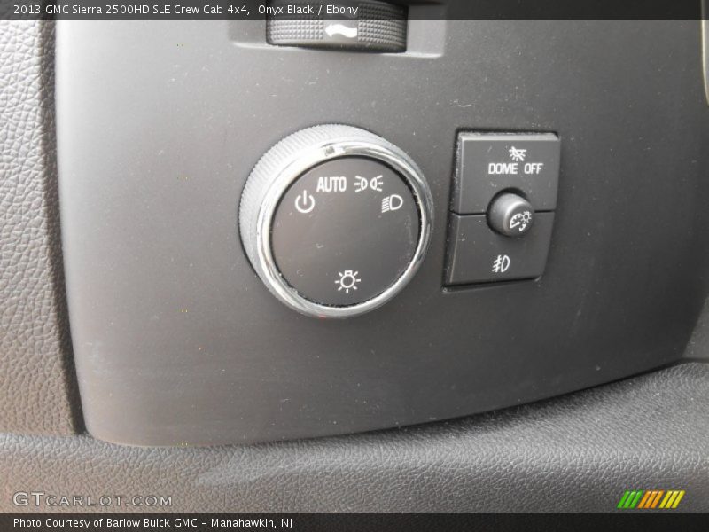 Onyx Black / Ebony 2013 GMC Sierra 2500HD SLE Crew Cab 4x4