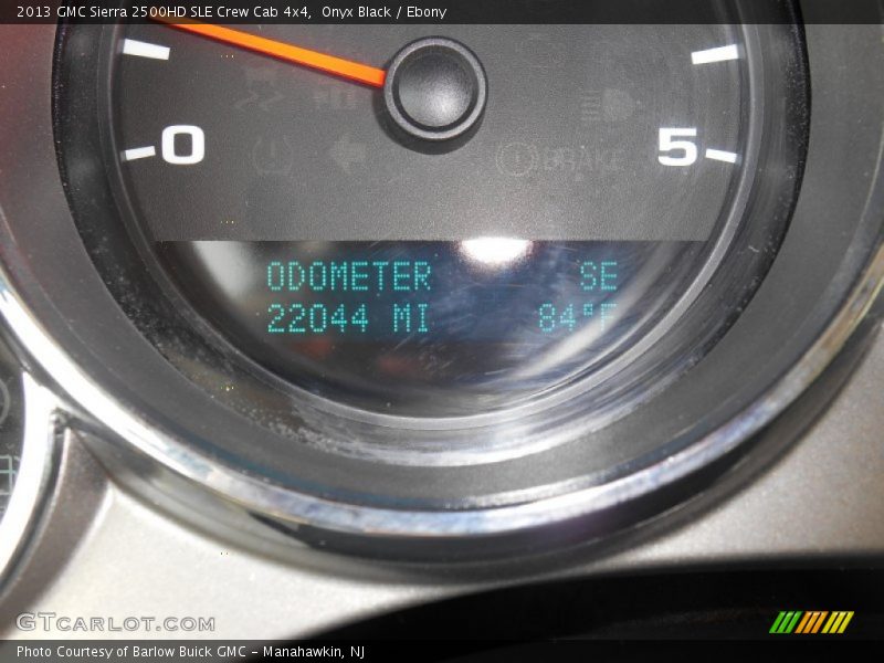 Onyx Black / Ebony 2013 GMC Sierra 2500HD SLE Crew Cab 4x4