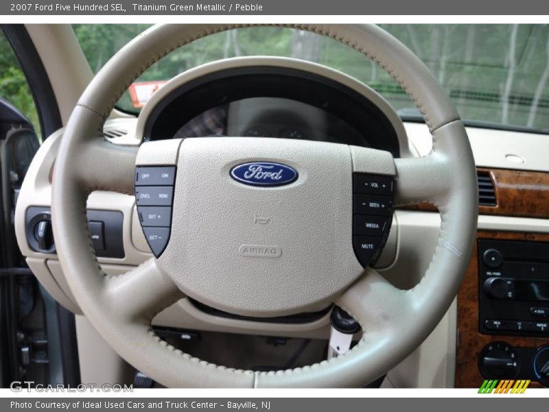 Titanium Green Metallic / Pebble 2007 Ford Five Hundred SEL