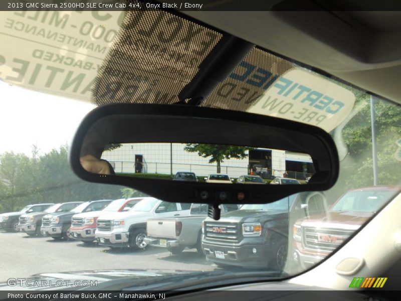 Onyx Black / Ebony 2013 GMC Sierra 2500HD SLE Crew Cab 4x4