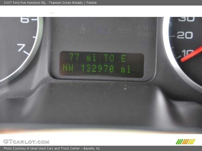 Titanium Green Metallic / Pebble 2007 Ford Five Hundred SEL