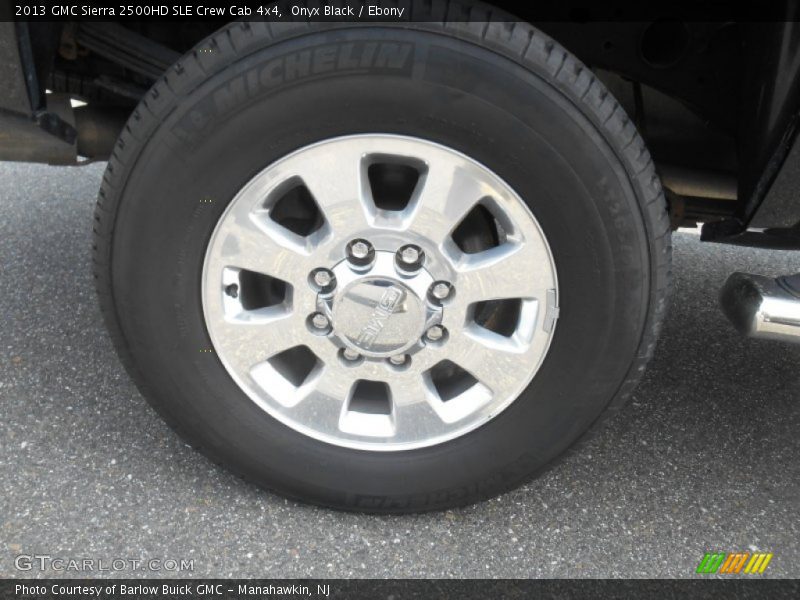 Onyx Black / Ebony 2013 GMC Sierra 2500HD SLE Crew Cab 4x4