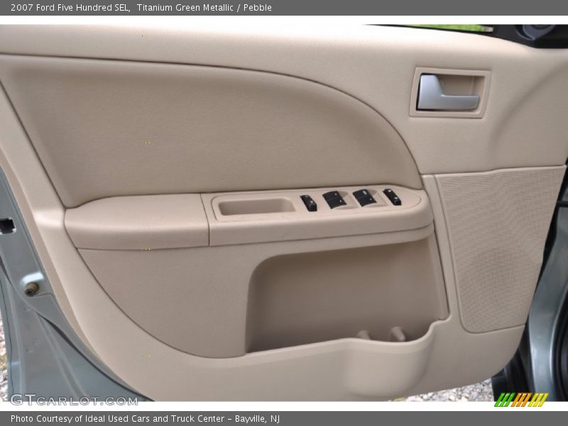 Titanium Green Metallic / Pebble 2007 Ford Five Hundred SEL