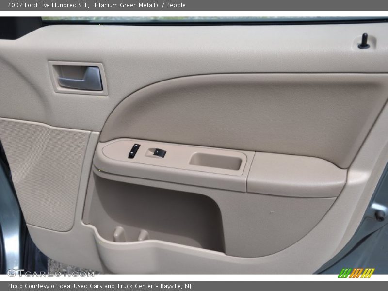 Titanium Green Metallic / Pebble 2007 Ford Five Hundred SEL